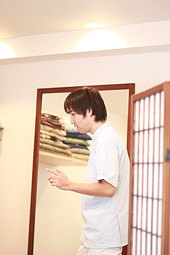 動作指導、生活指導